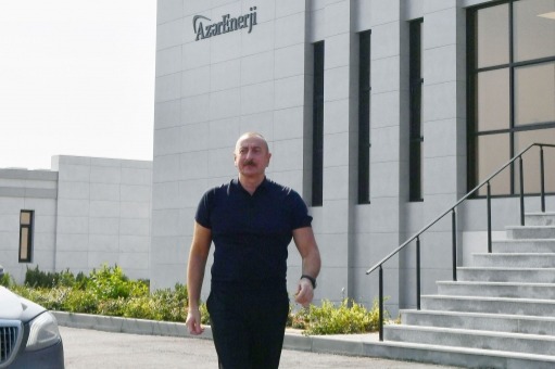 “Cəbrayıl” Qovşaq Yarımstansiyasında tikinti işlərinin gedişi ilə tanışlıq