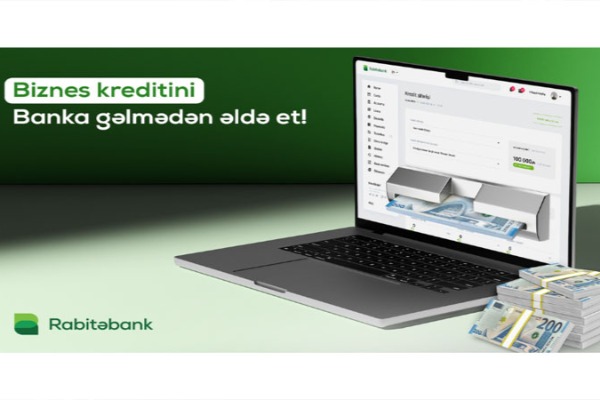 Biznes krediti əldə etmək üçün banka getməyə ehtiyac qalmadı!