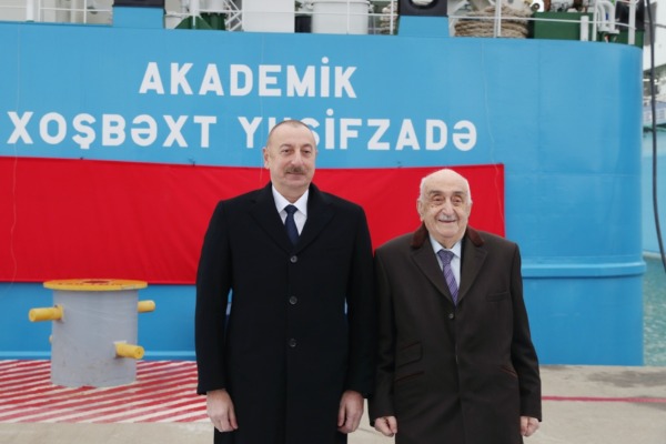 “Akademik Xoşbəxt Yusifzadə” tankeri istismara verilib                                Prezident İlham Əliyev mərasimdə iştirak edib