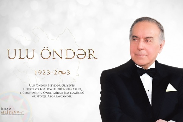 Prezident İlham Əliyev Ulu Öndər Heydər Əliyevlə bağlı paylaşım edib