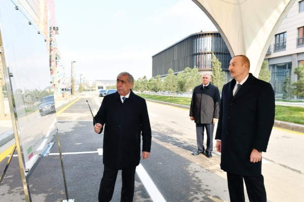 Bakı Ağ Şəhərin Mərkəzi Park Kvartalında bir sıra infrastruktur obyektlərinin inşası tamamlanıb