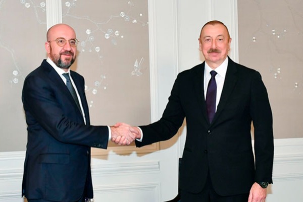 İlham Əliyev Şarl Mişellə görüşdü