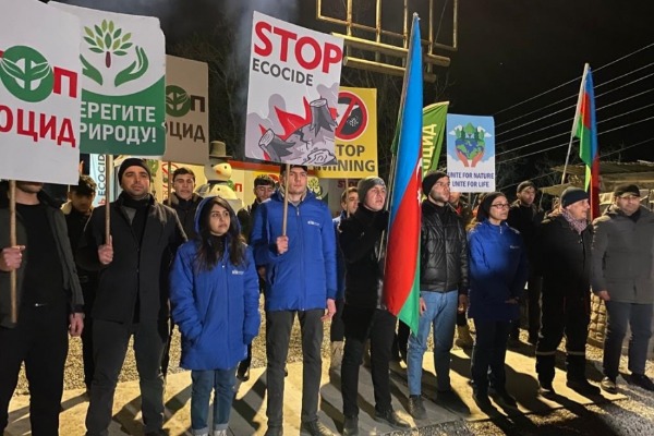 Ekoaksiya: Gün ərzində 88 avtomobilin ərazidən sərbəst keçidinə şərait yaradılıb