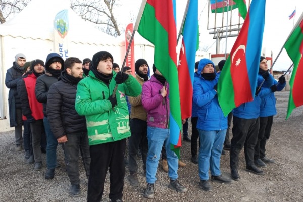 78-ci gün: Təbii sərvətlərimizin qanunsuz istismarına qarşı dinc aksiya davam edir