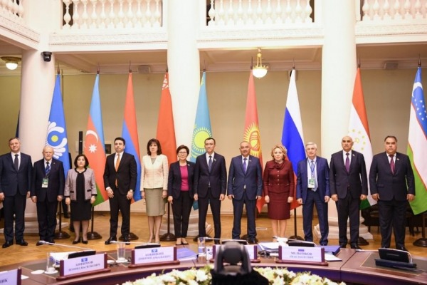 Milli Məclisin sədri MDB Parlamentlərarası Assambleyasının Şura iclasında iştirak edib
