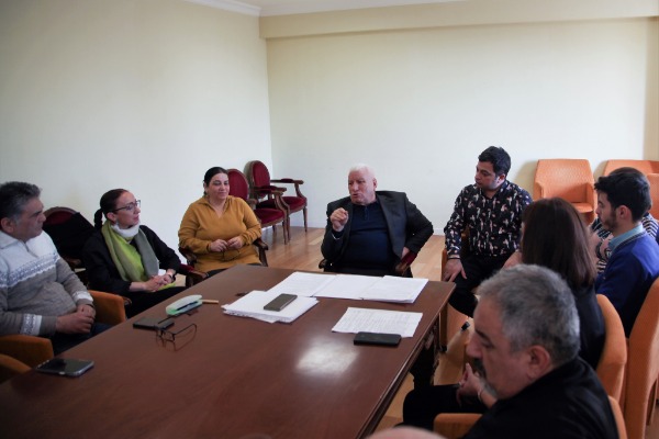Musiqili Teatrda "Sevənlərindir dünya"nın məşqləri gedir