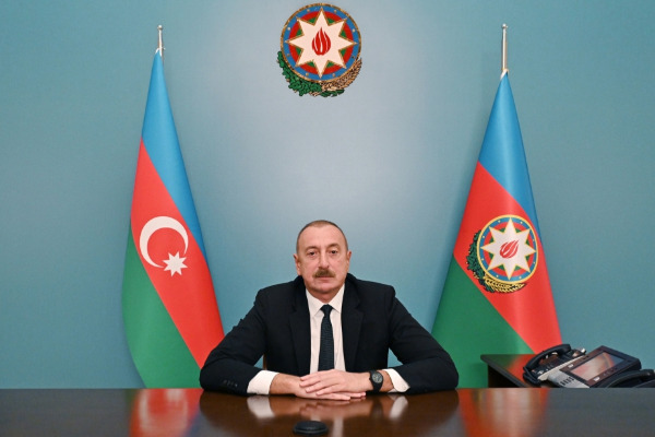 Azərbaycan Prezidenti İlham Əliyev xalqa müraciət edib                           YENİLƏNİB-2 VİDEO