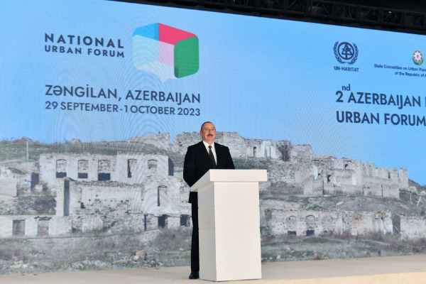 Zəngilanda 2-ci Azərbaycan Milli Şəhərsalma Forumunun açılış mərasimi keçirilib
